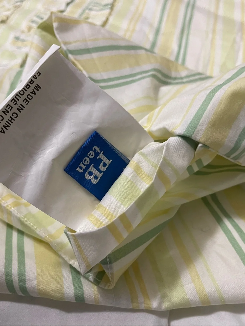 Pottery barn, teen queen duvet